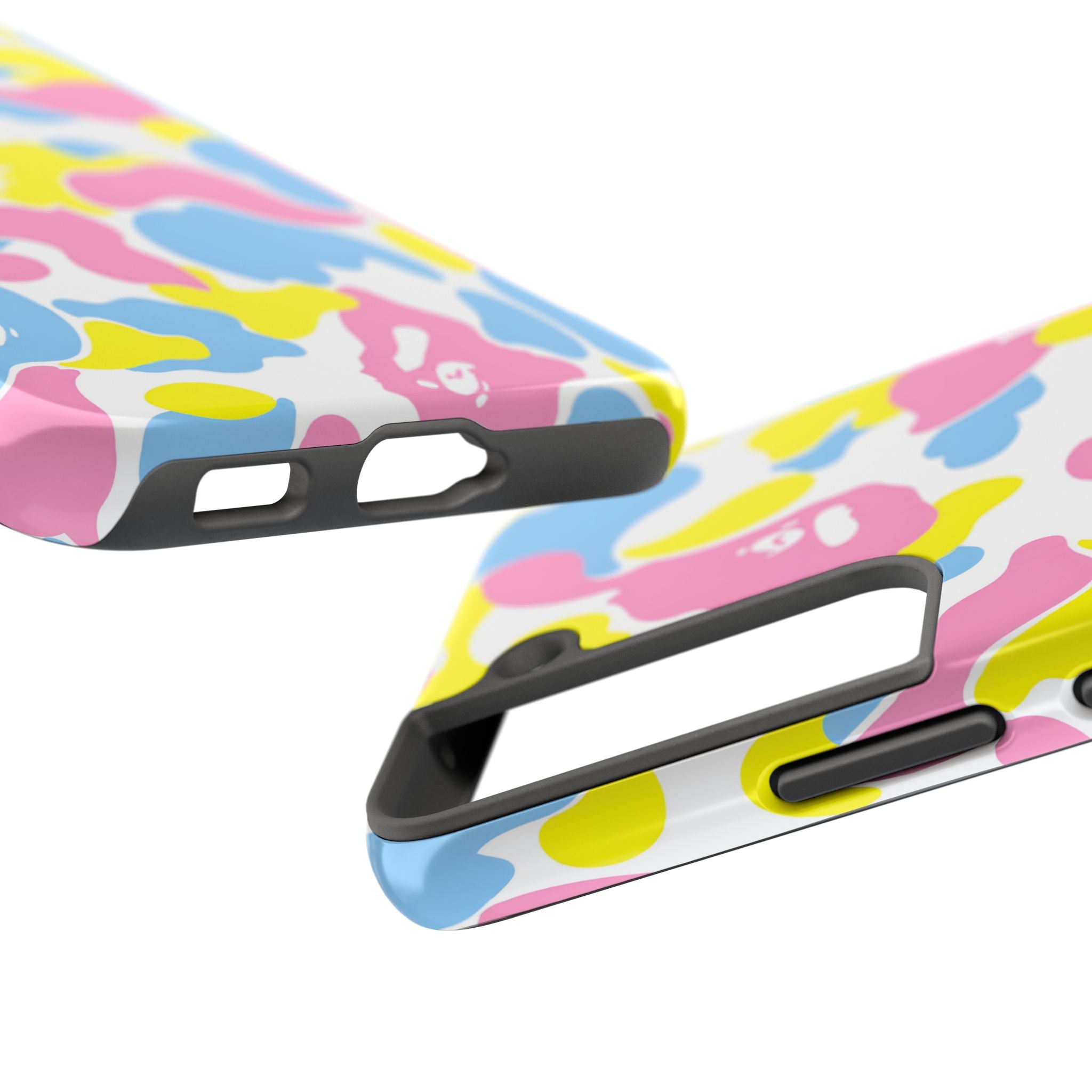 Multicolor Bape Print Phone Case