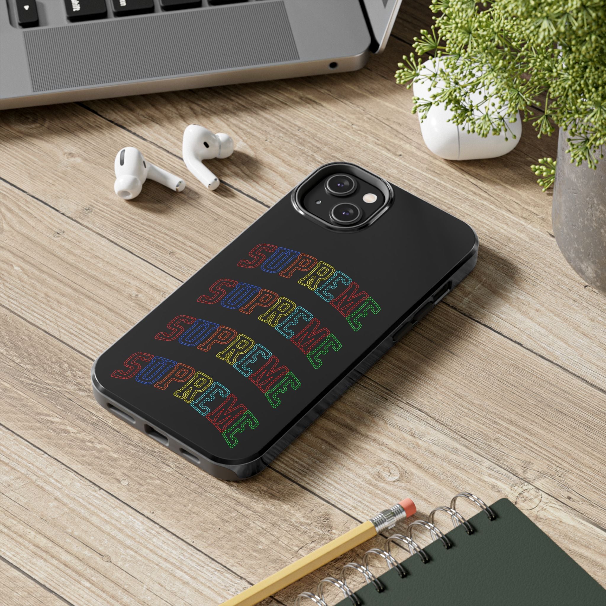 Supreme Neon Tough Phone Case