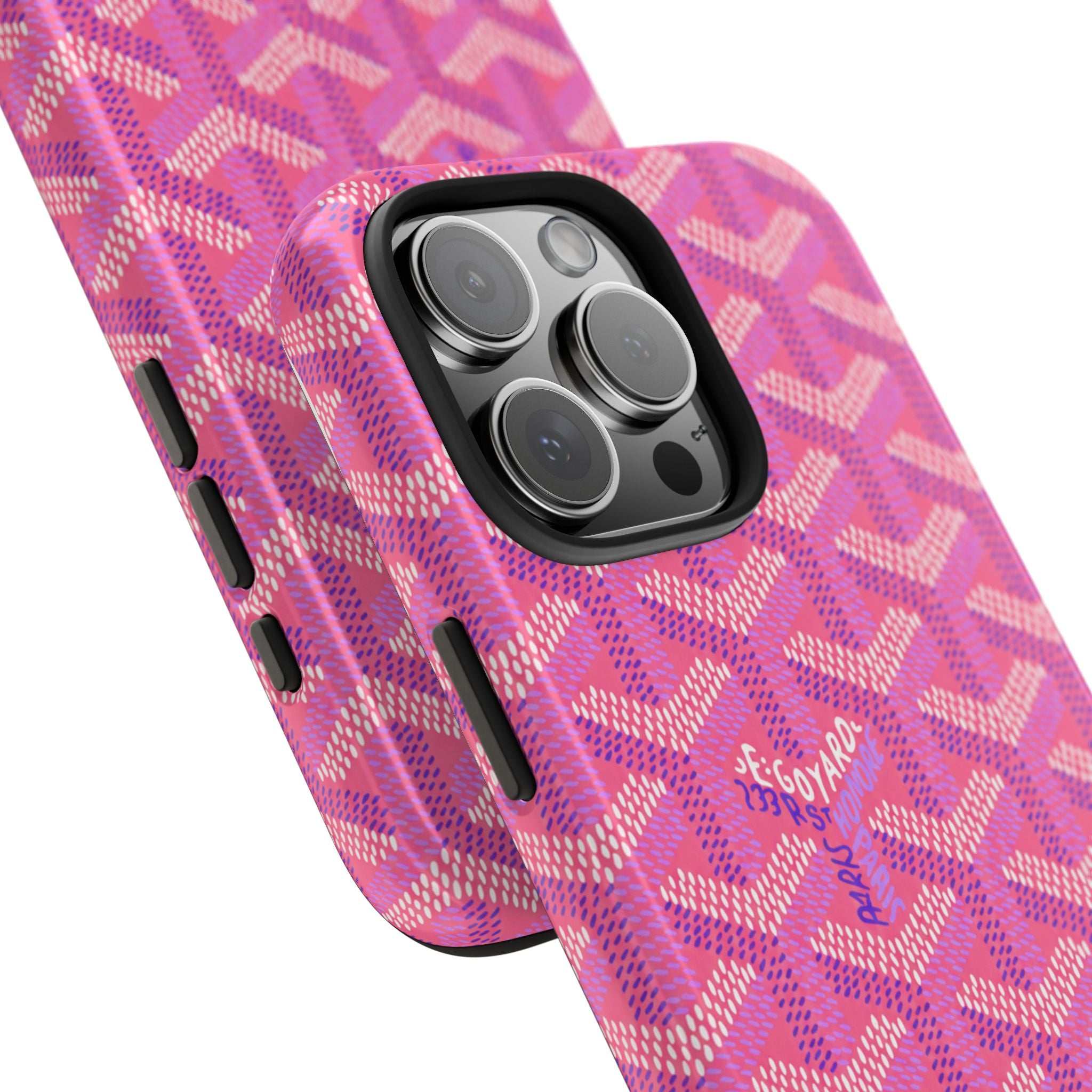 Pink Goyard Phone Case