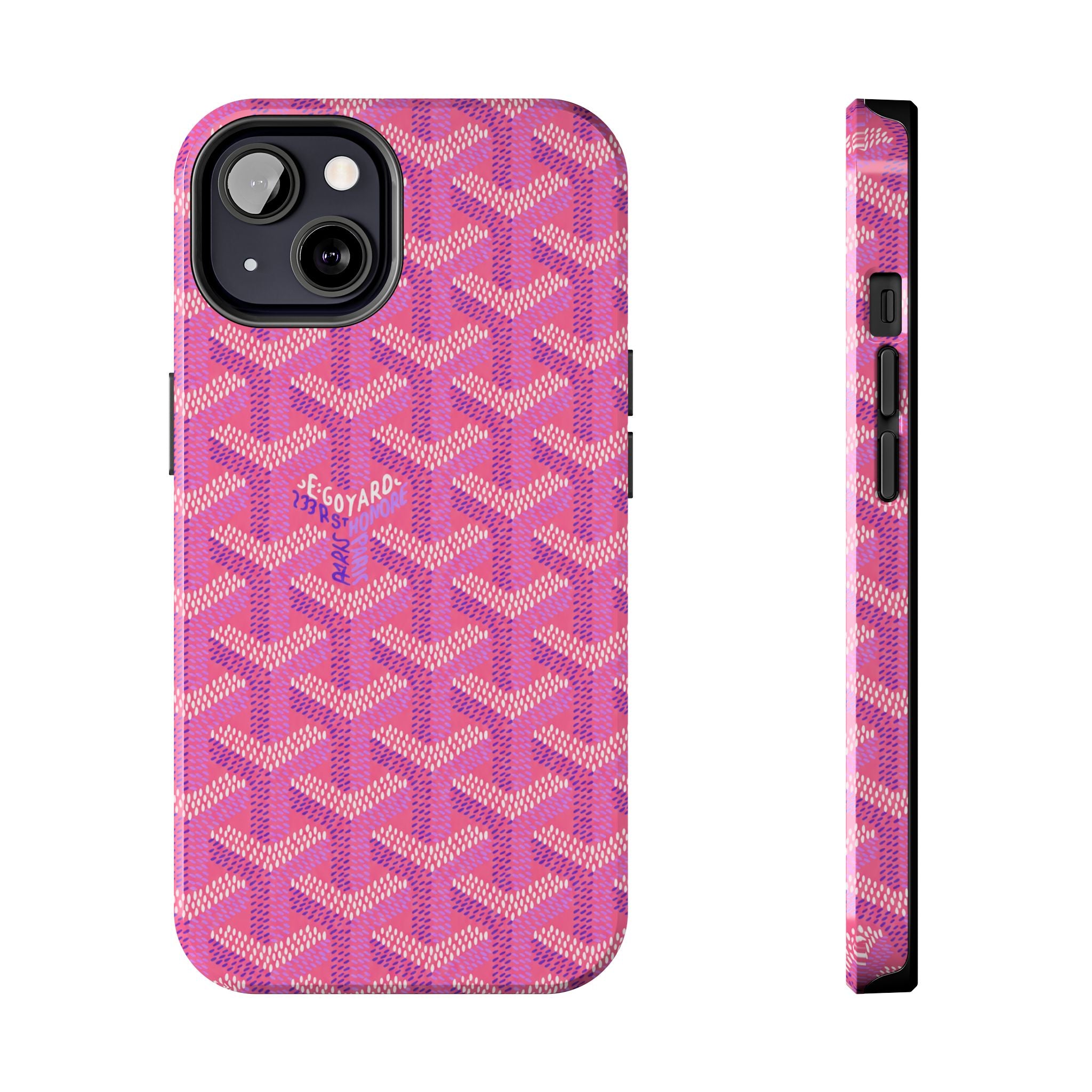 Pink Goyard Phone Case