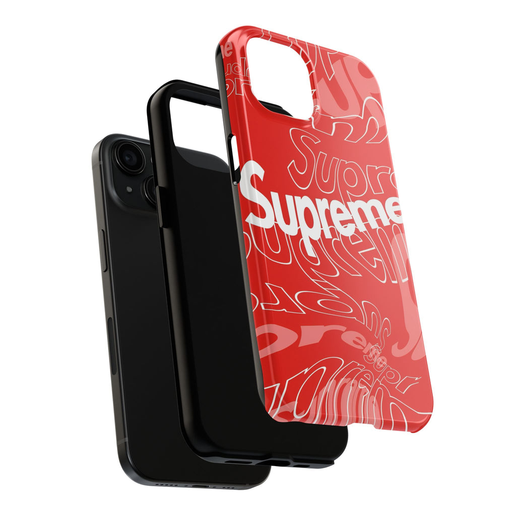 Red Supreme All-Over Phone Case