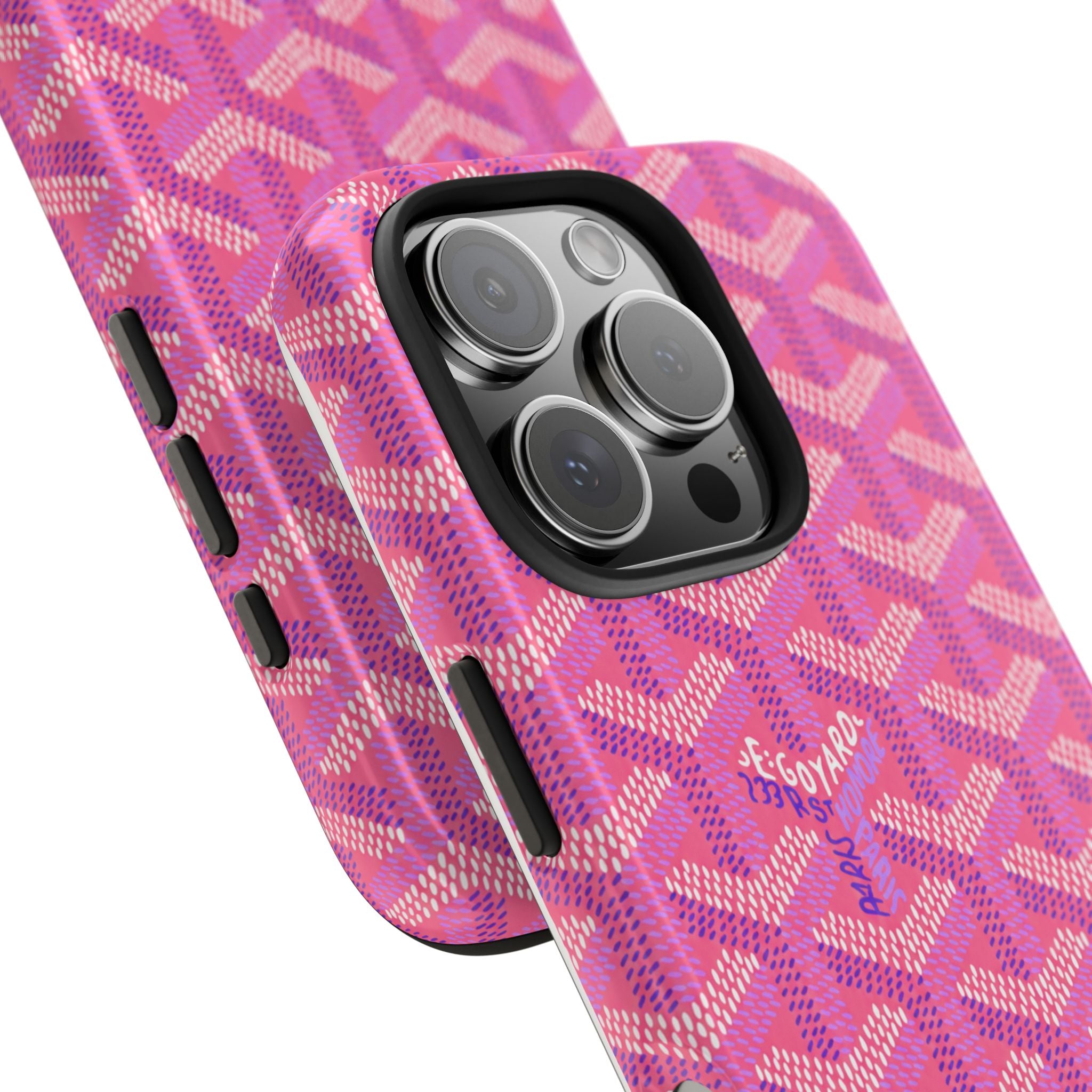 Pink Goyard Phone Case