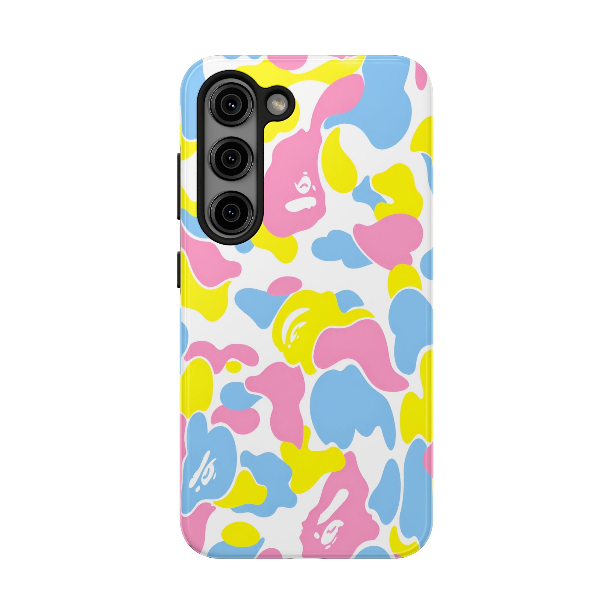 Multicolor Bape Print Phone Case
