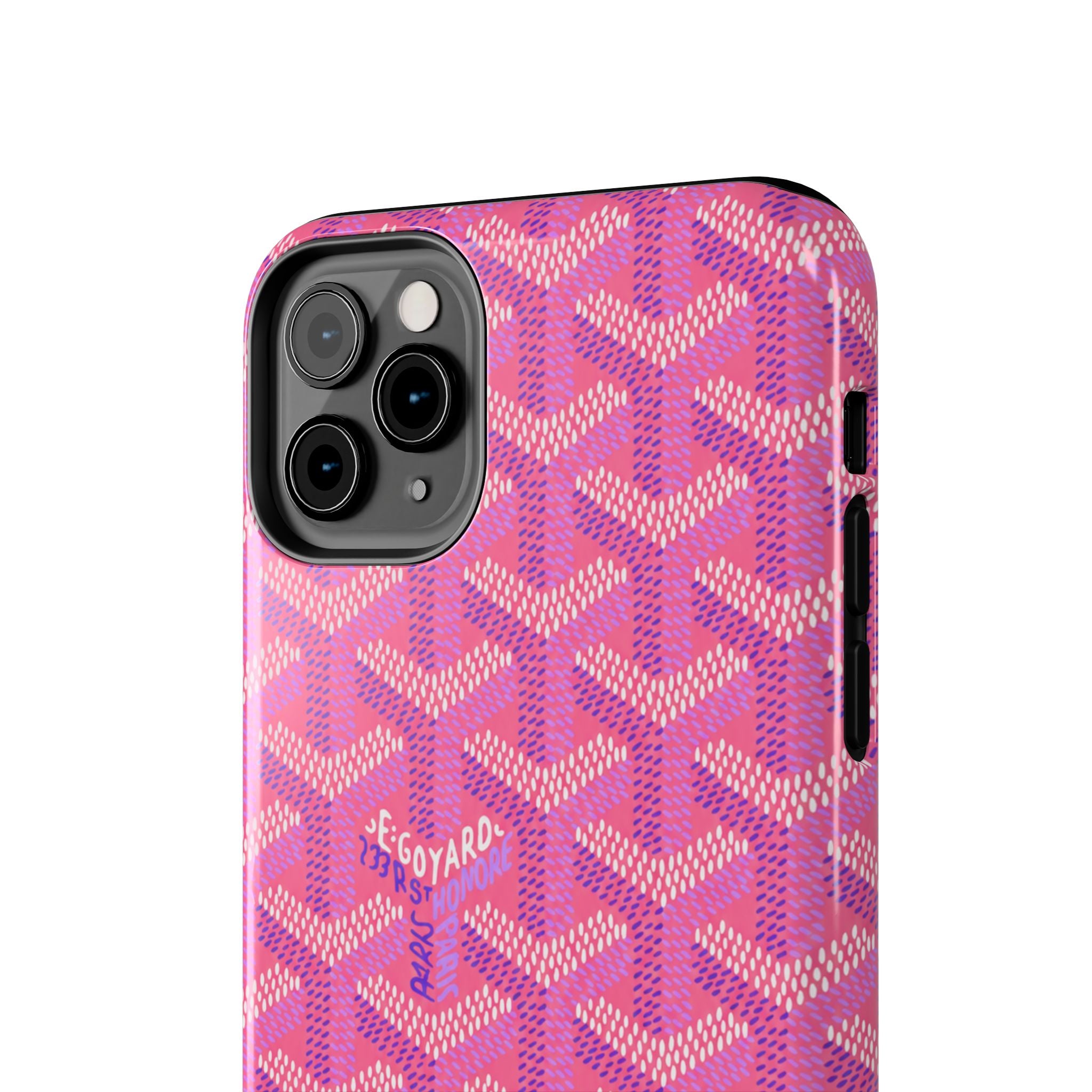 Pink Goyard Phone Case