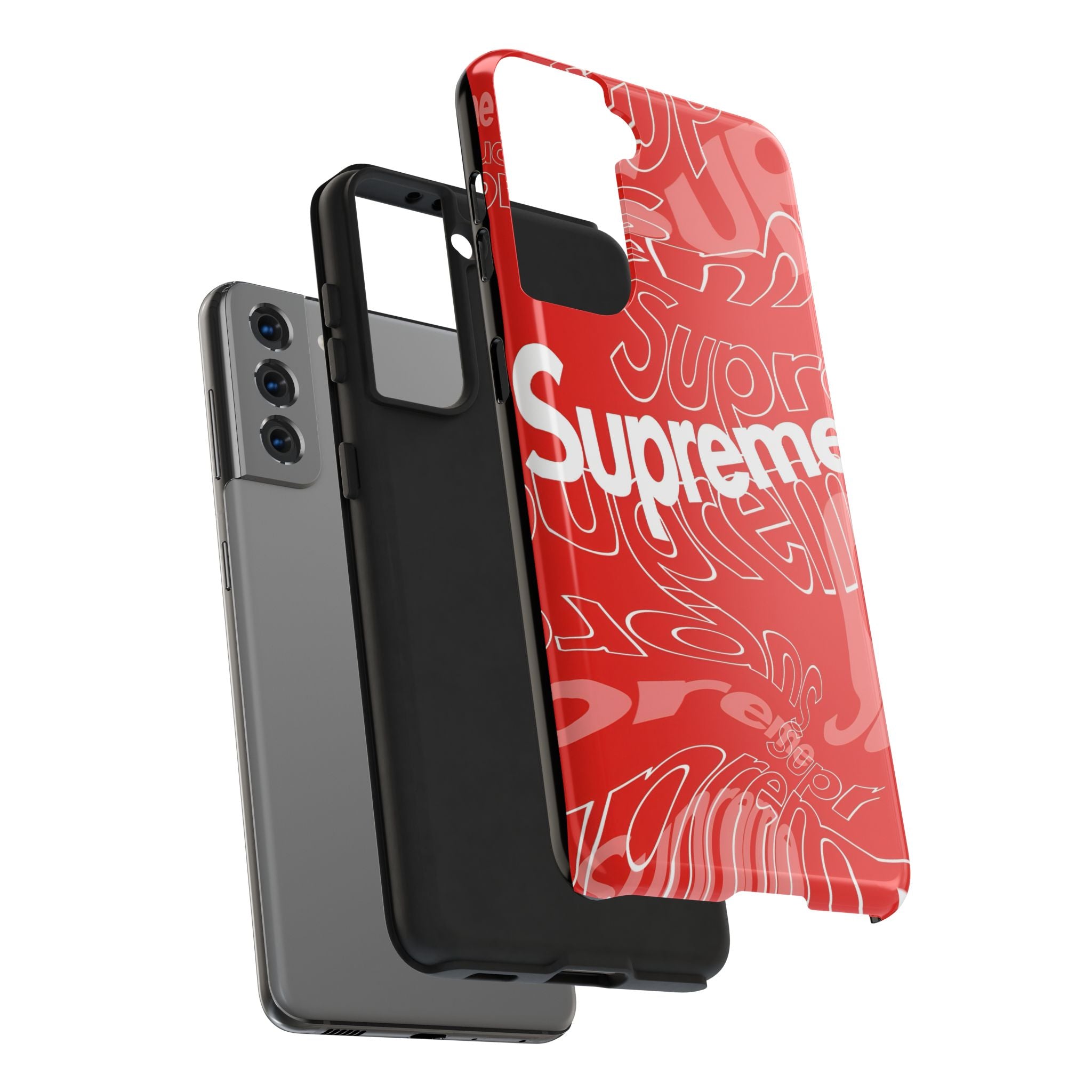 Red Supreme All-Over Phone Case