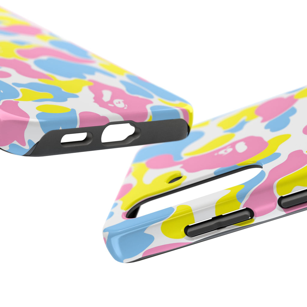 Multicolor Bape Print Phone Case