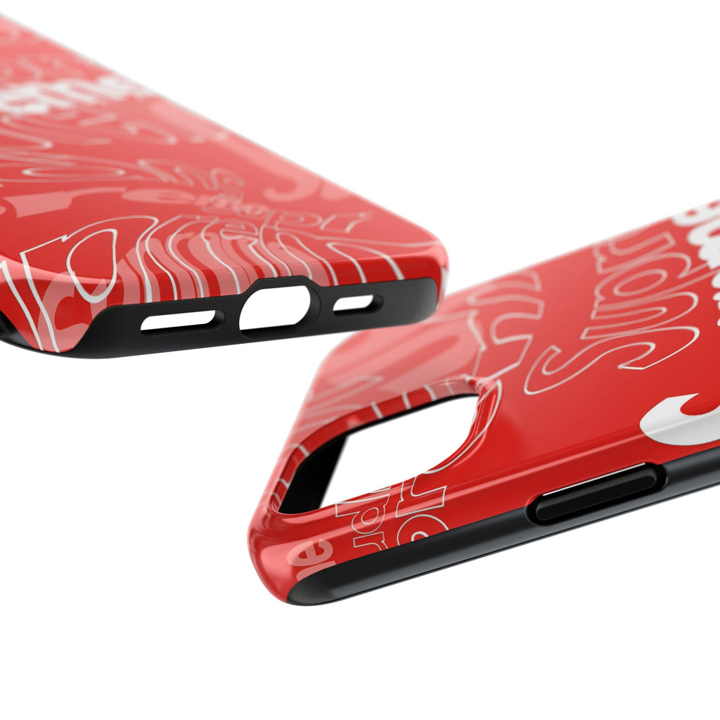 Red Supreme All-Over Phone Case