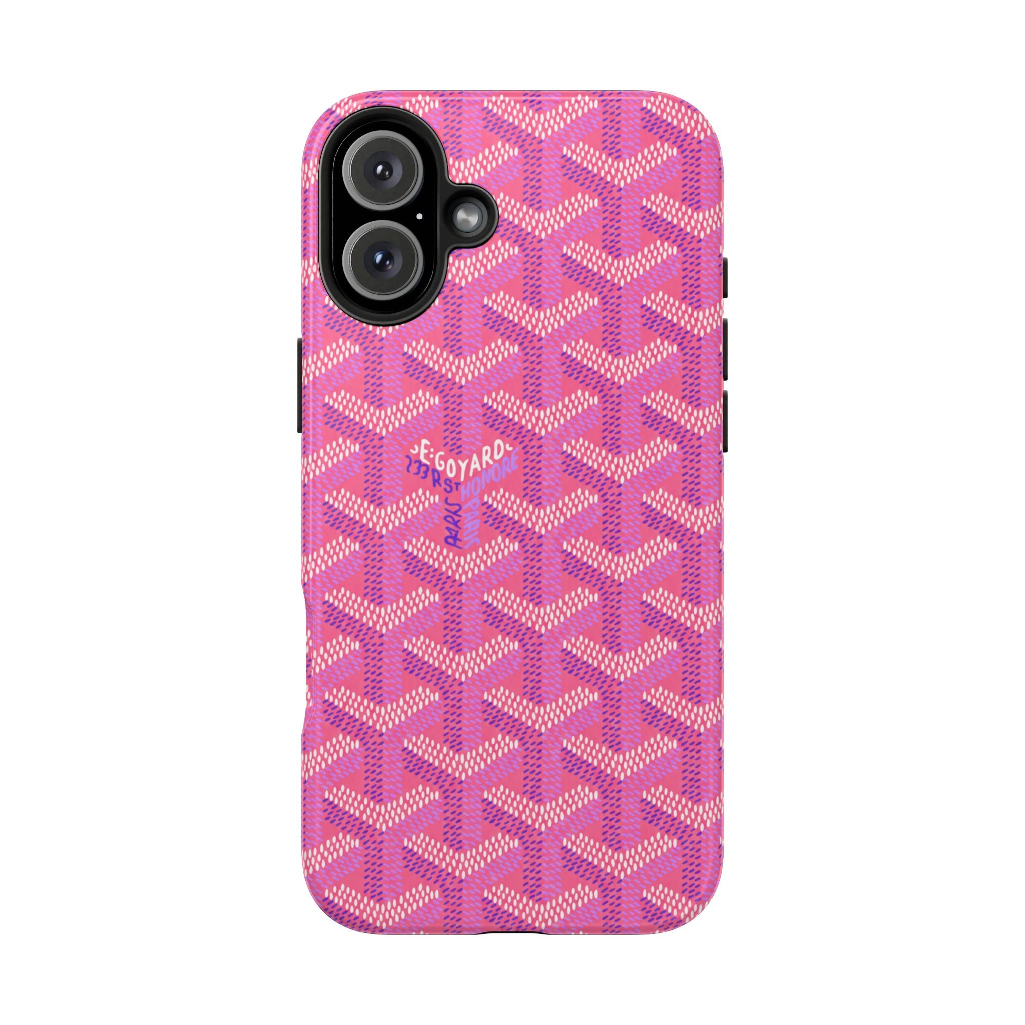 Pink Goyard Phone Case