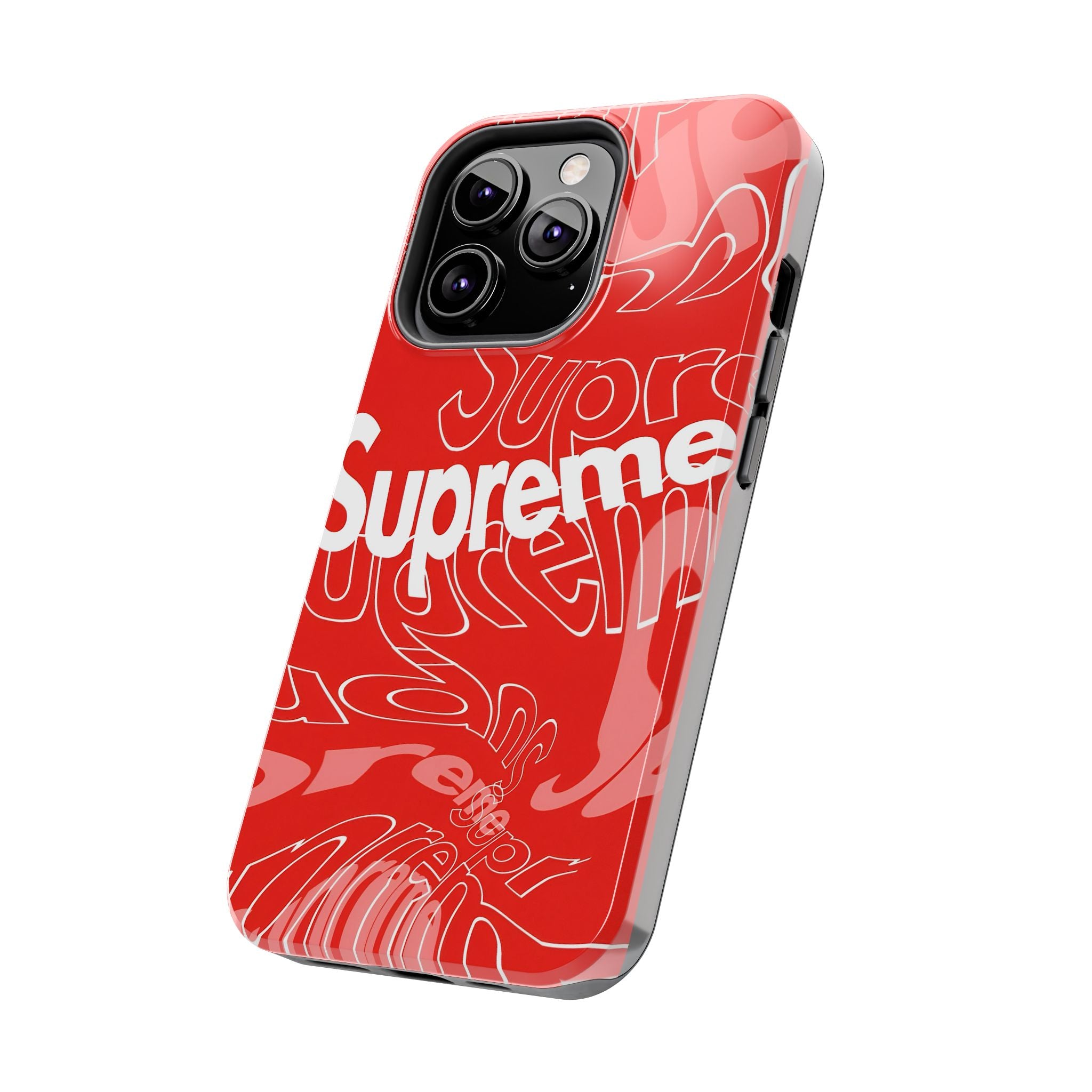 Red Supreme All-Over Phone Case