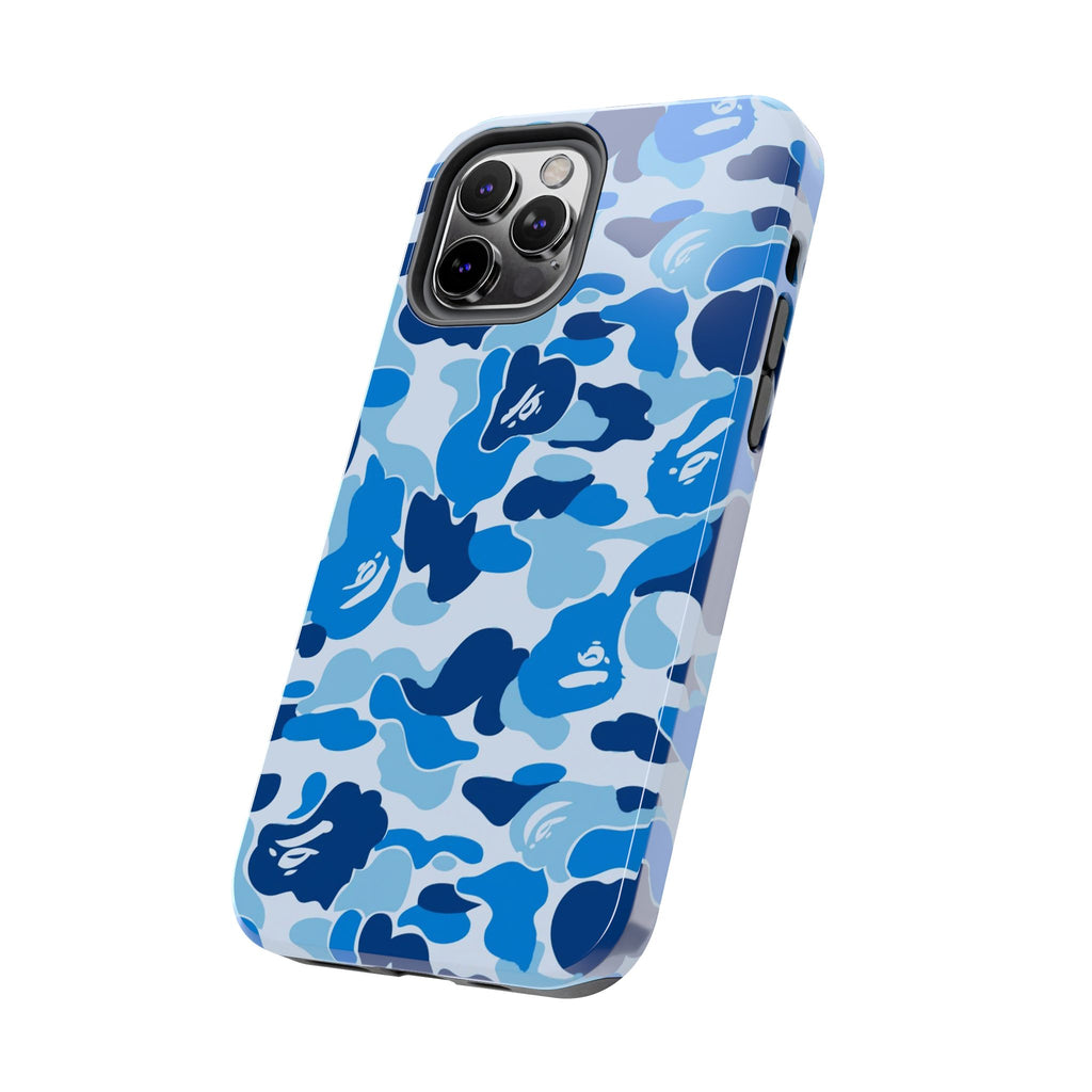 Blue Bape Print Phone Case