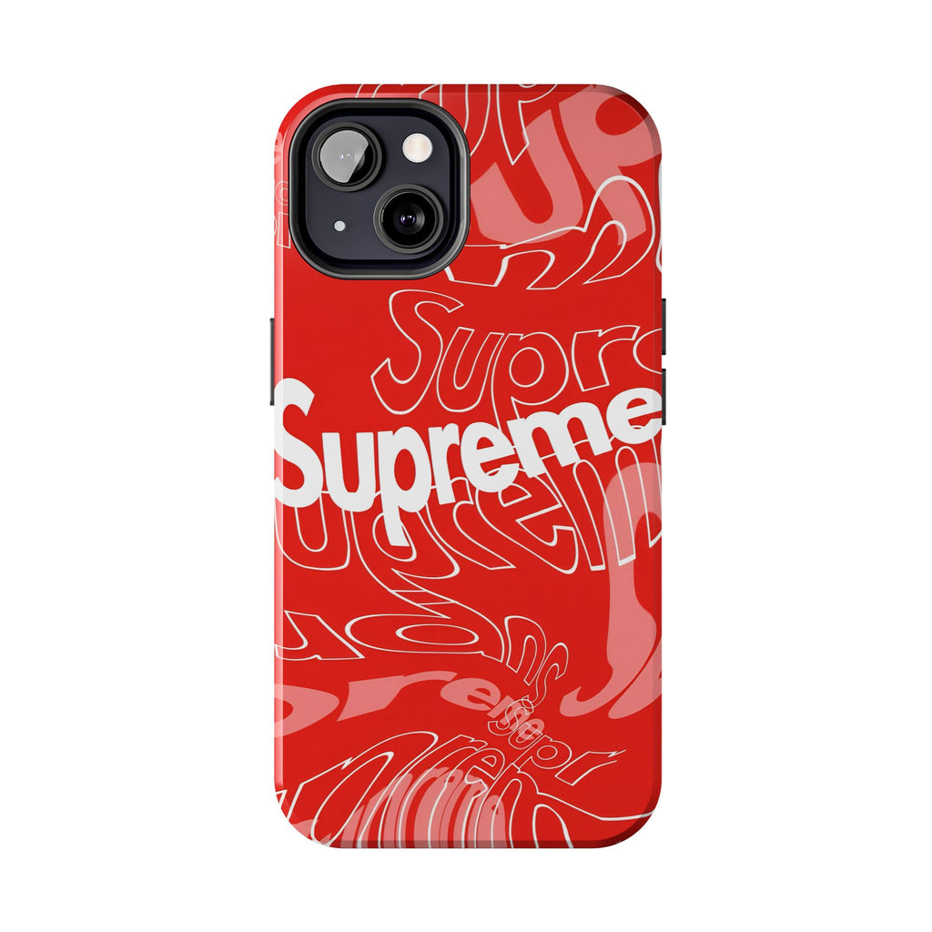 Red Supreme All-Over Phone Case