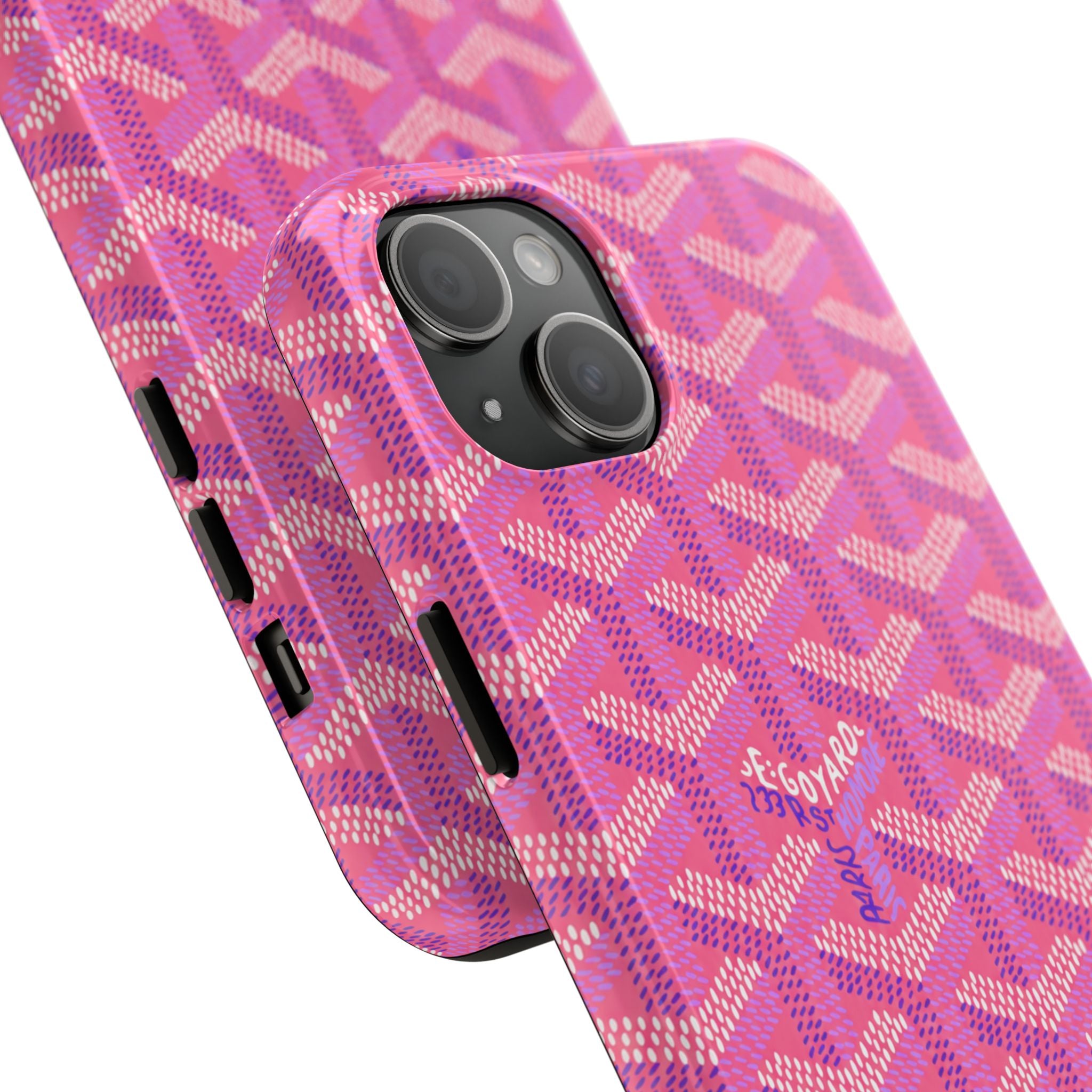 Pink Goyard Phone Case