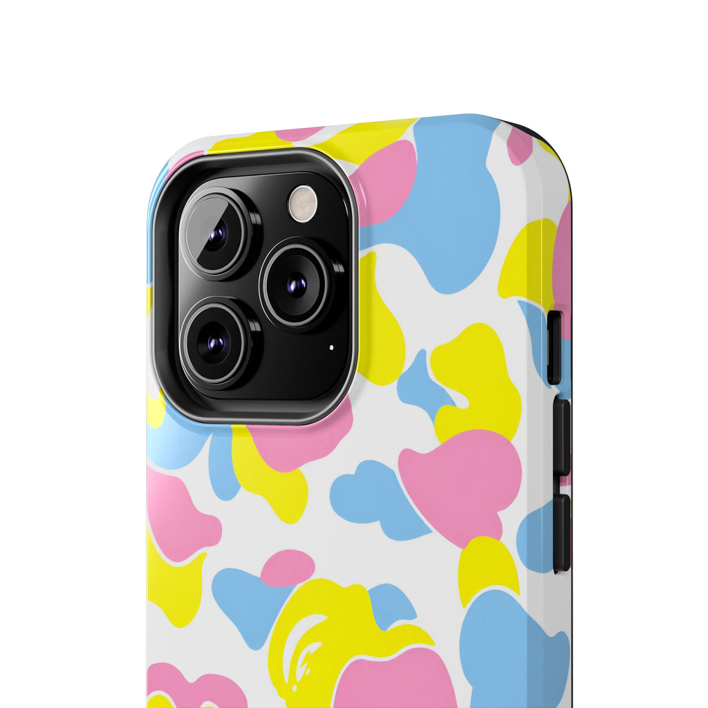 Multicolor Bape Print Phone Case