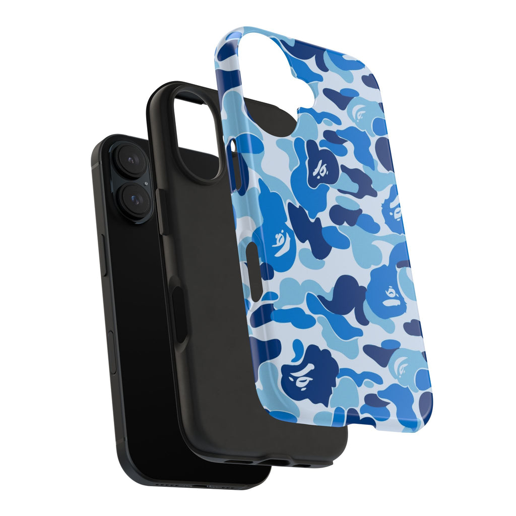 Blue Bape Print Phone Case