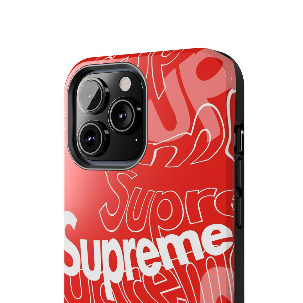 Red Supreme All-Over Phone Case