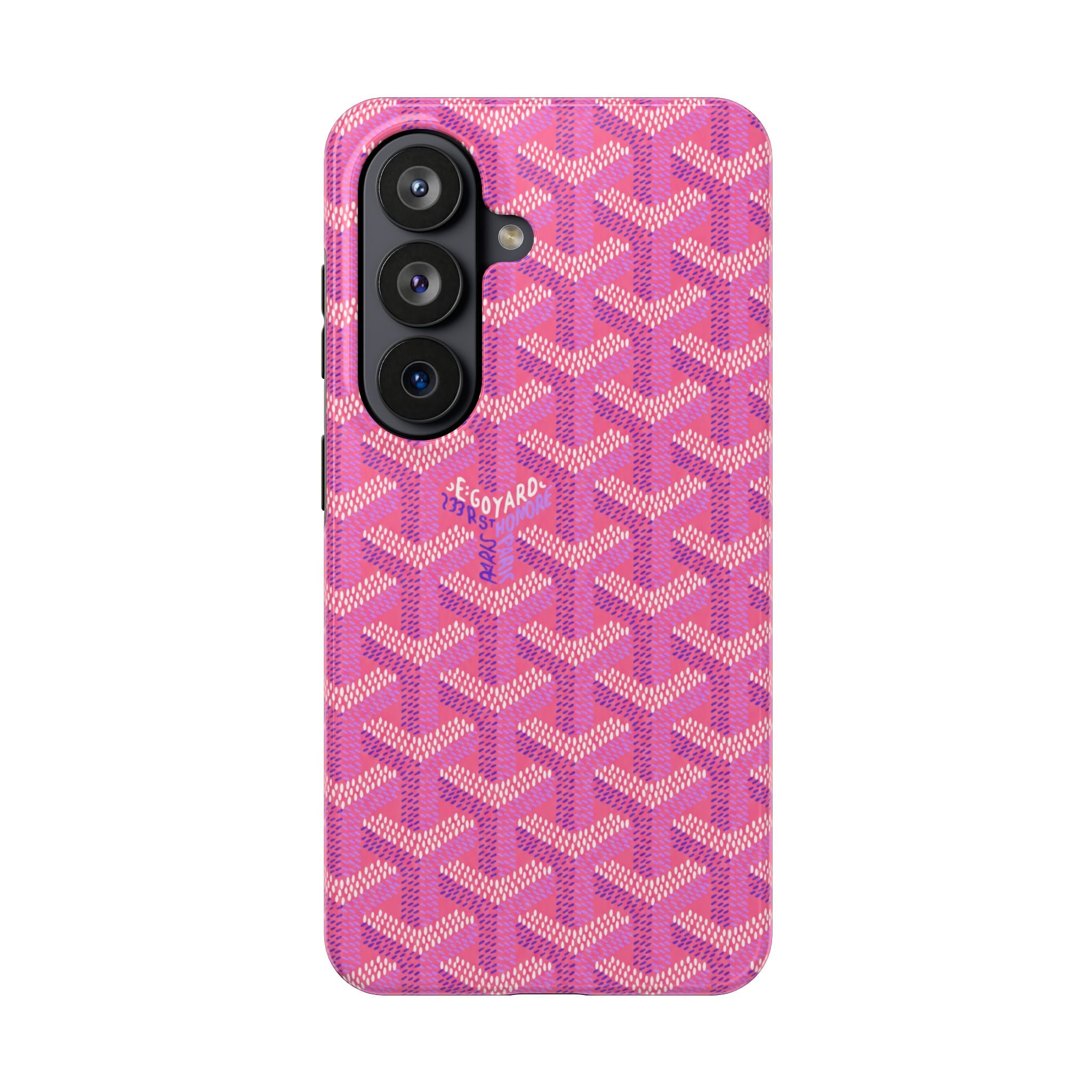 Pink Goyard Phone Case