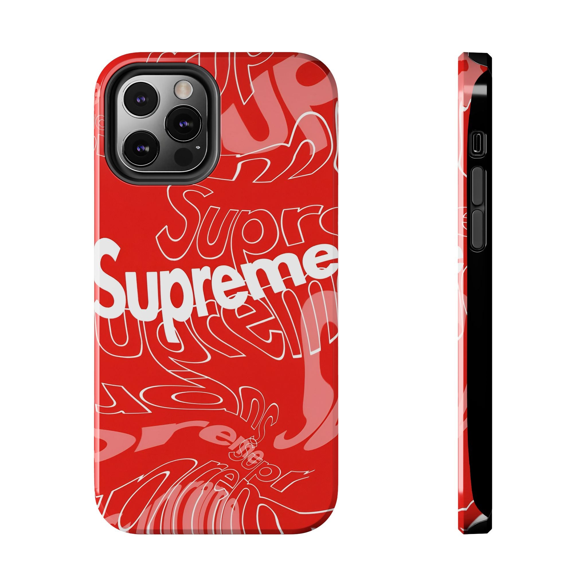 Red Supreme All-Over Phone Case