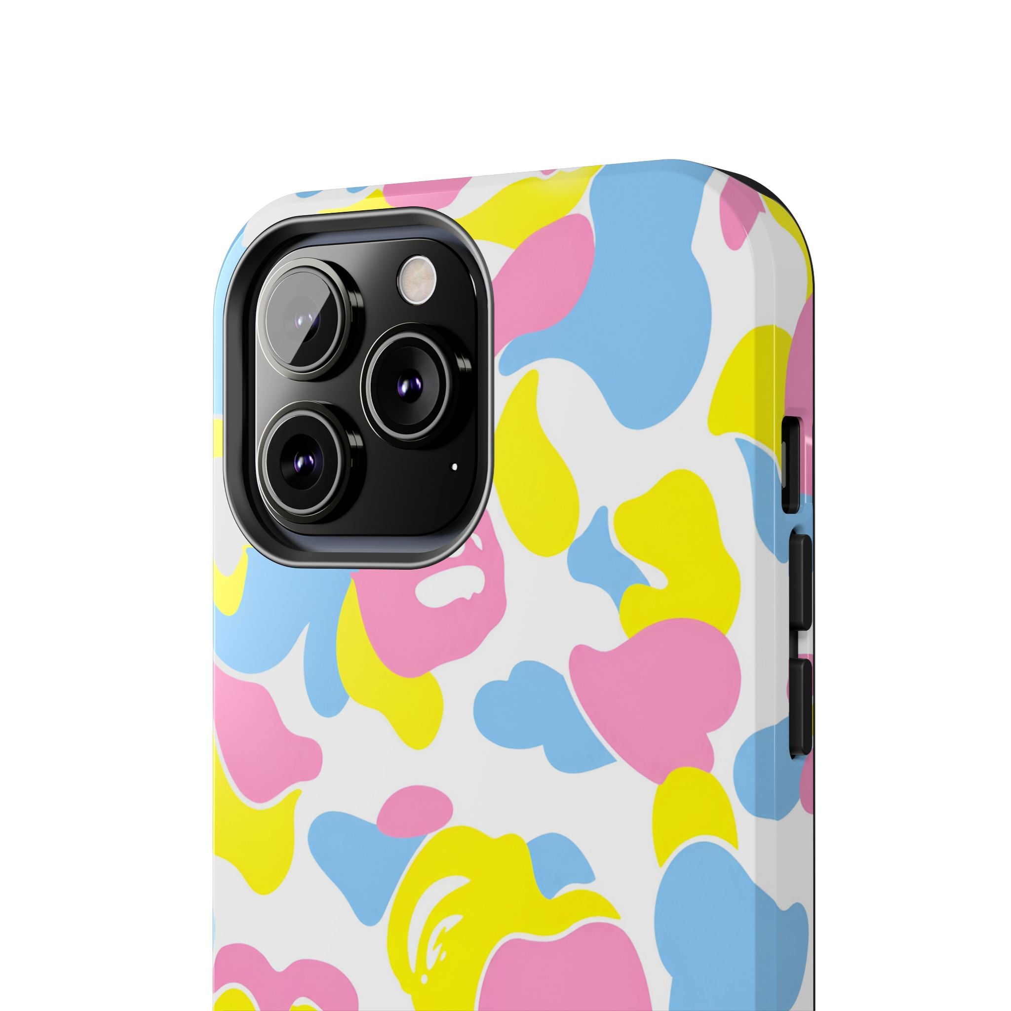 Multicolor Bape Print Phone Case