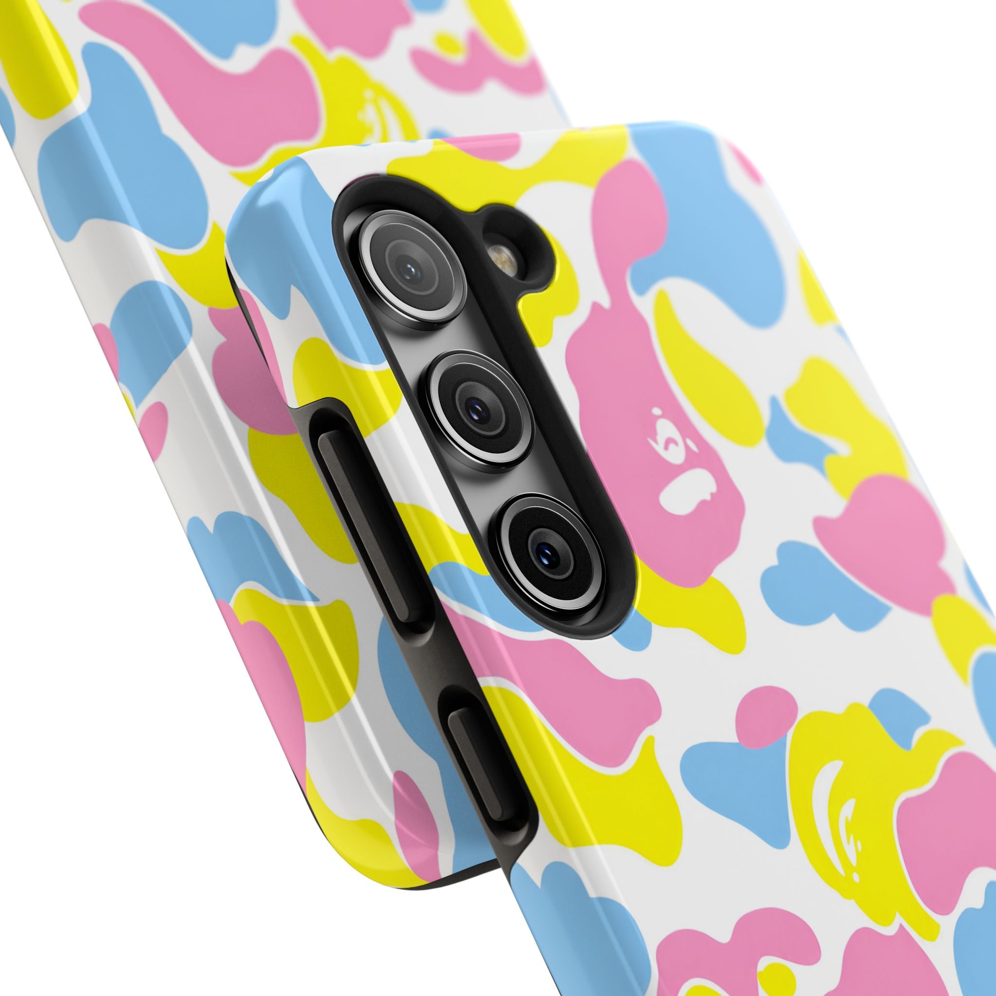 Multicolor Bape Print Phone Case