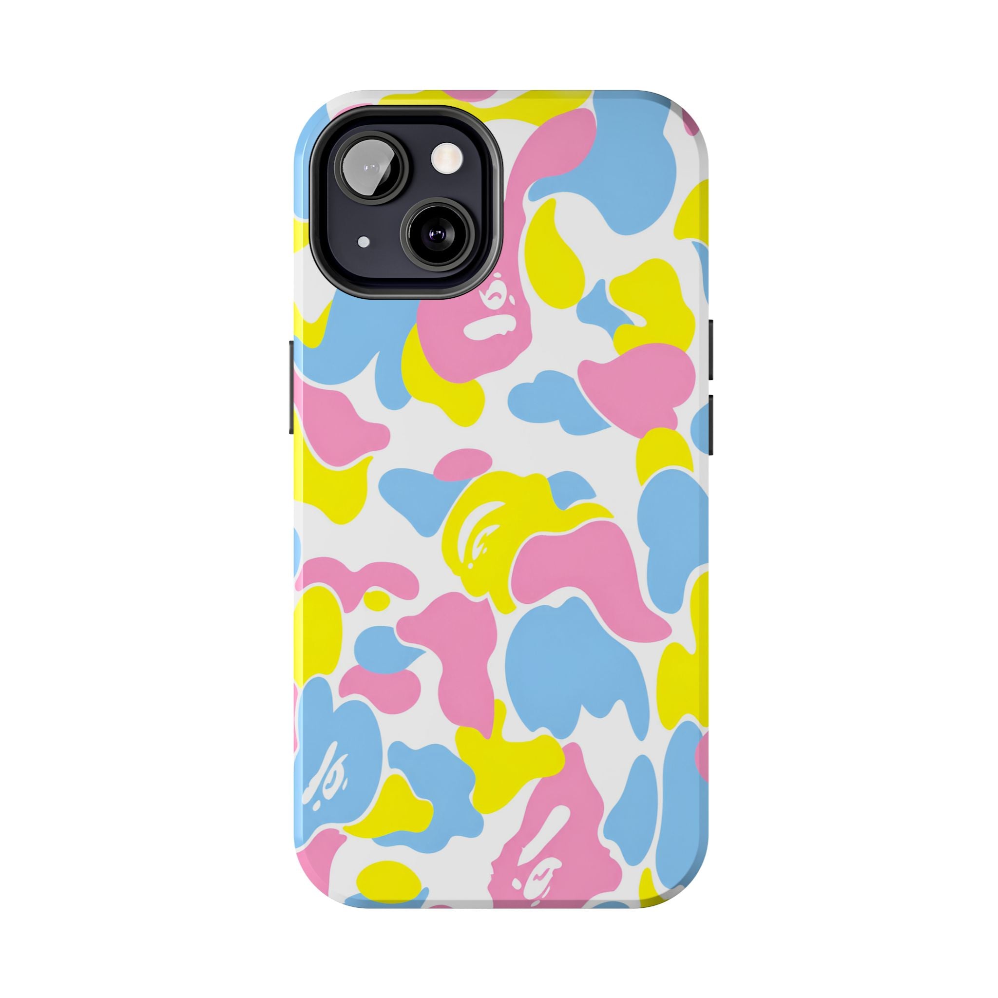 Multicolor Bape Print Phone Case
