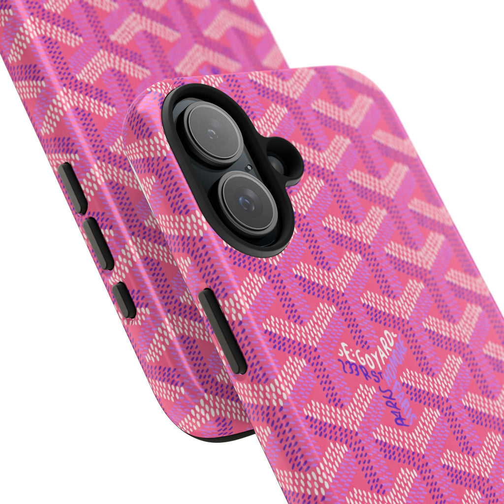 Pink Goyard Phone Case