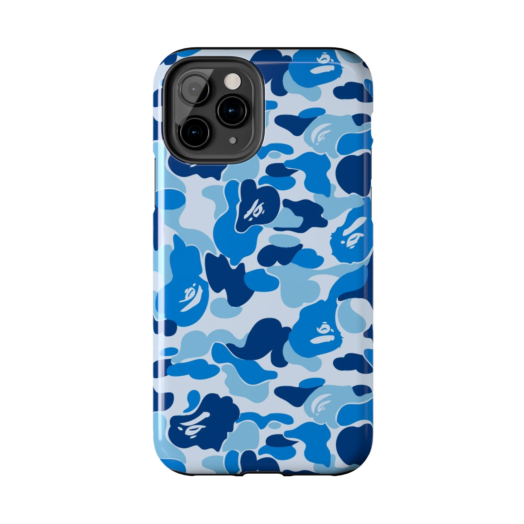 Blue Bape Print Phone Case