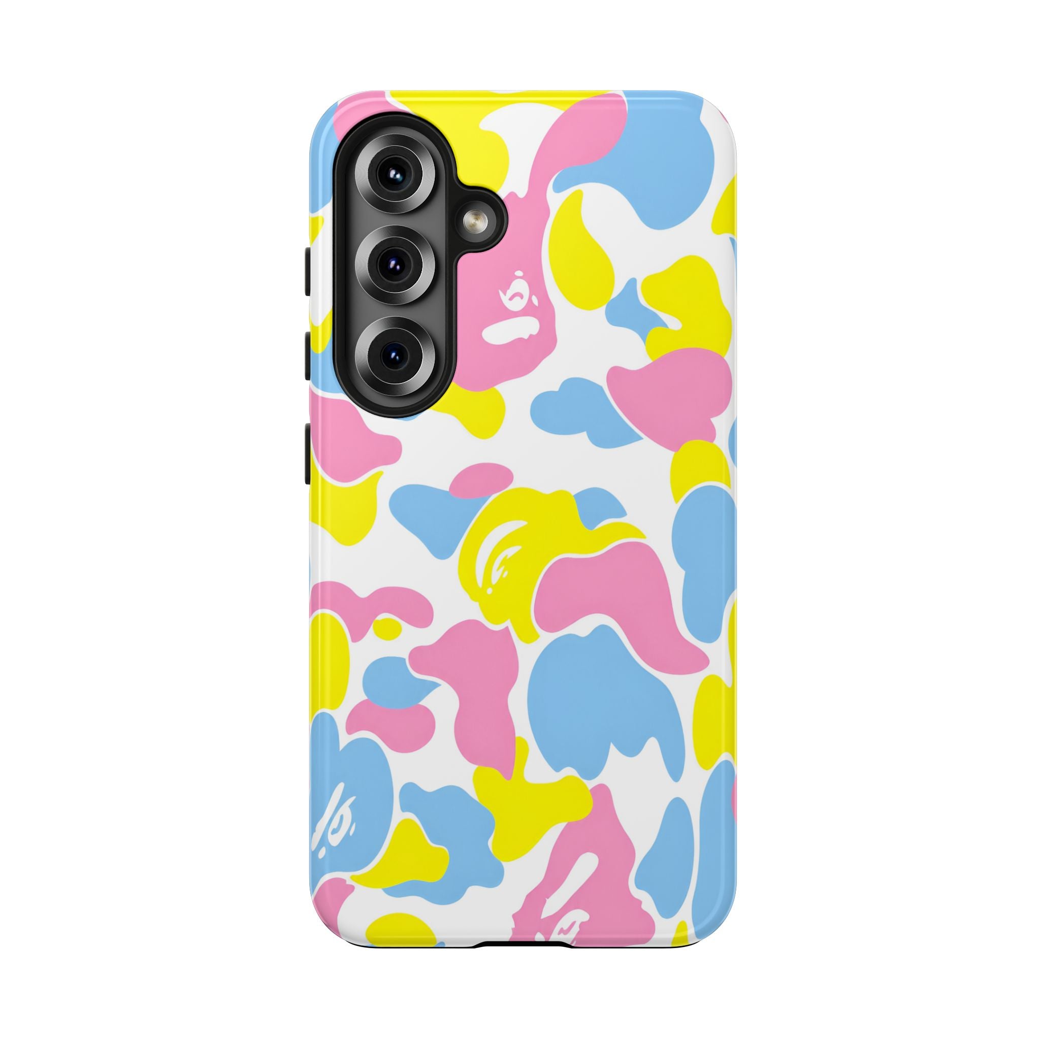 Multicolor Bape Print Phone Case