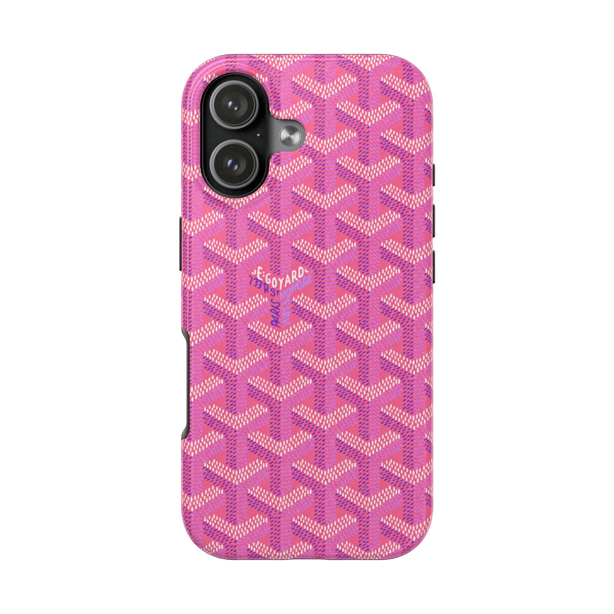Pink Goyard Phone Case