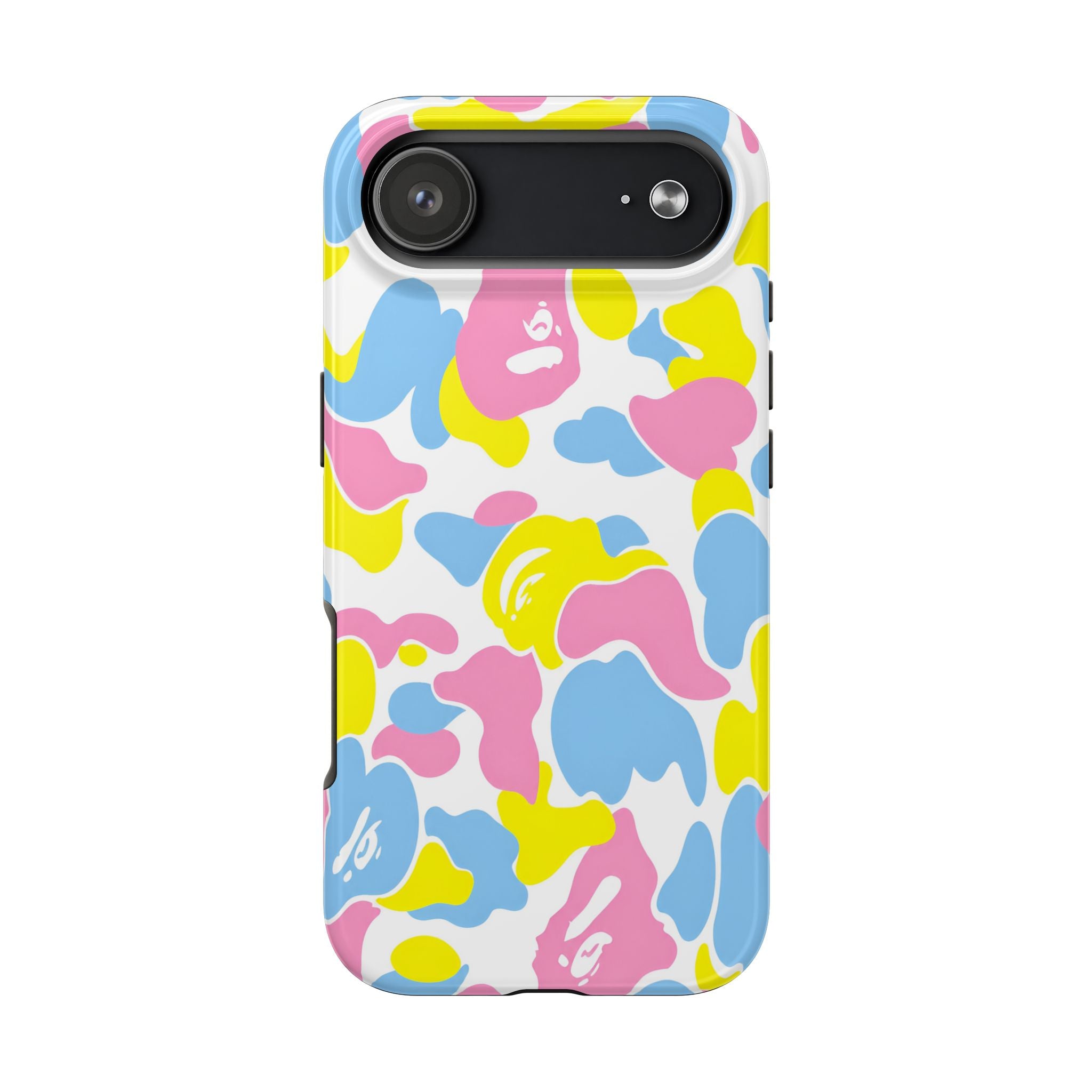 Multicolor Bape Print Phone Case