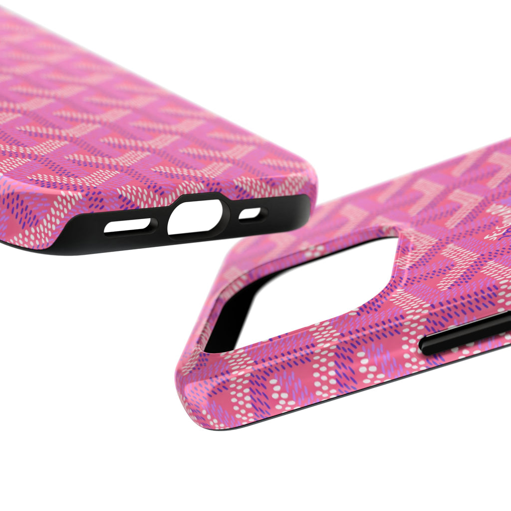 Pink Goyard Phone Case