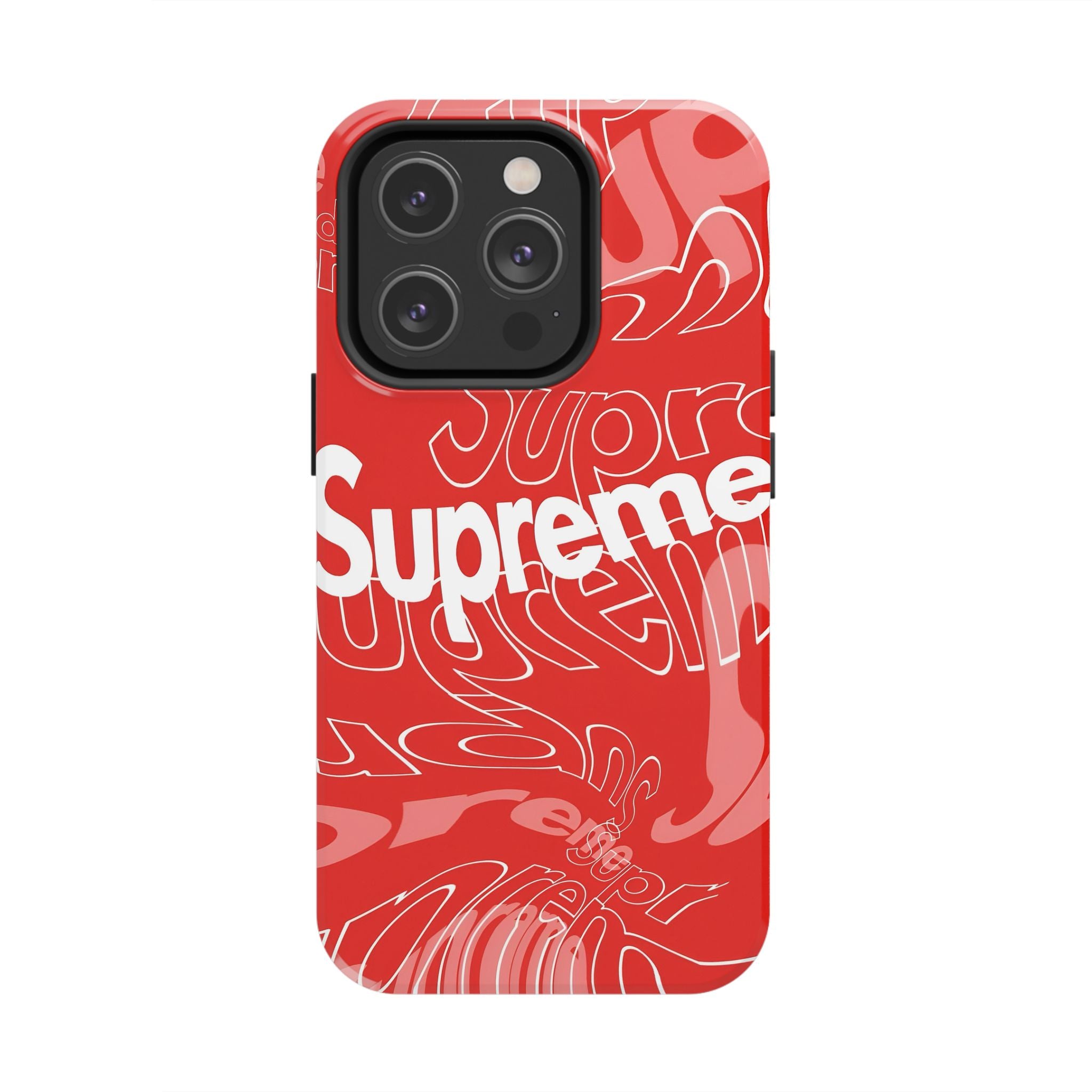 Red Supreme All-Over Phone Case
